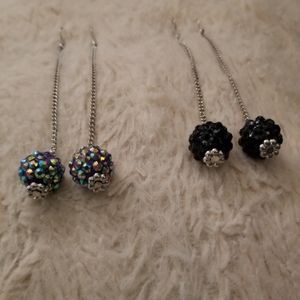 Studio S Sparkly Sphere Earrings
